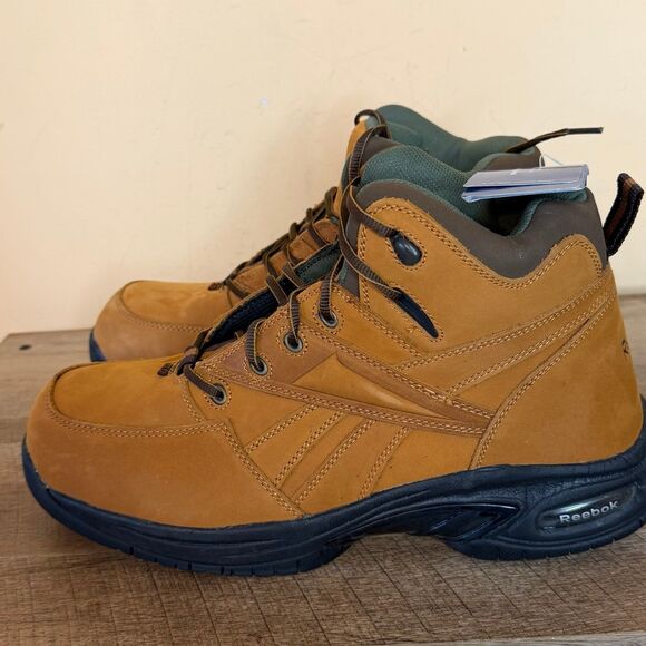 NEW Reebok TYAK RB4327 men’s athletic work boot size 14 composite toe TAN main image 5